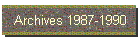 Archives 1987-1990