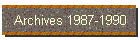 Archives 1987-1990