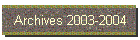 Archives 2003-2004