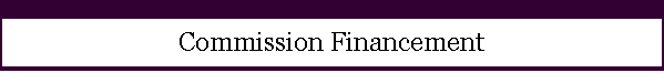 Commission Financement