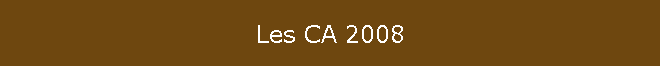 Les CA 2008